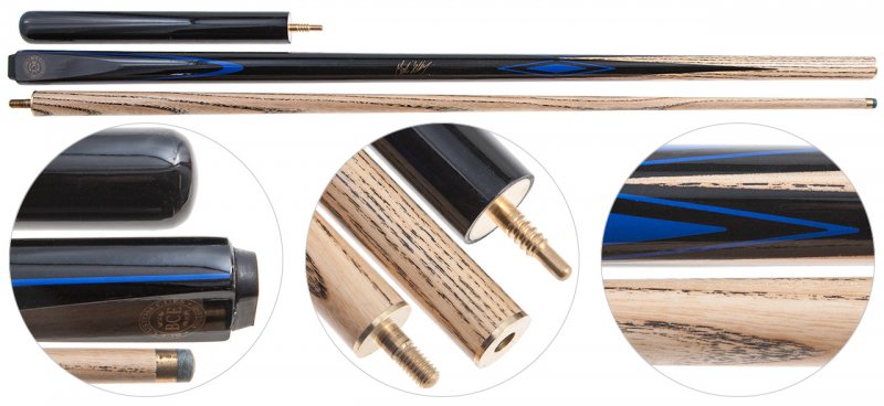 Кий для снукера «BCE COMB-11 Mark Selby»+ extender (натуральный) Кий для снукера «BCE COMB-11 Mark Selby»+ extender (натуральный)