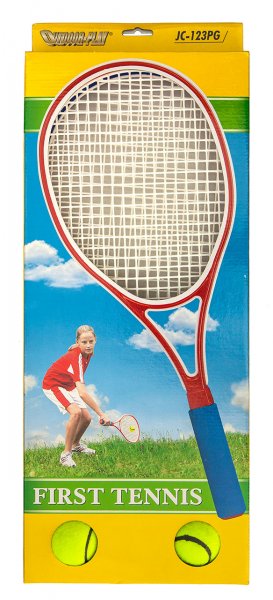 Набор для большого тенниса «First Tennis» (с пластиковыми ракетками) Набор для большого тенниса «First Tennis» (с пластиковыми ракетками)