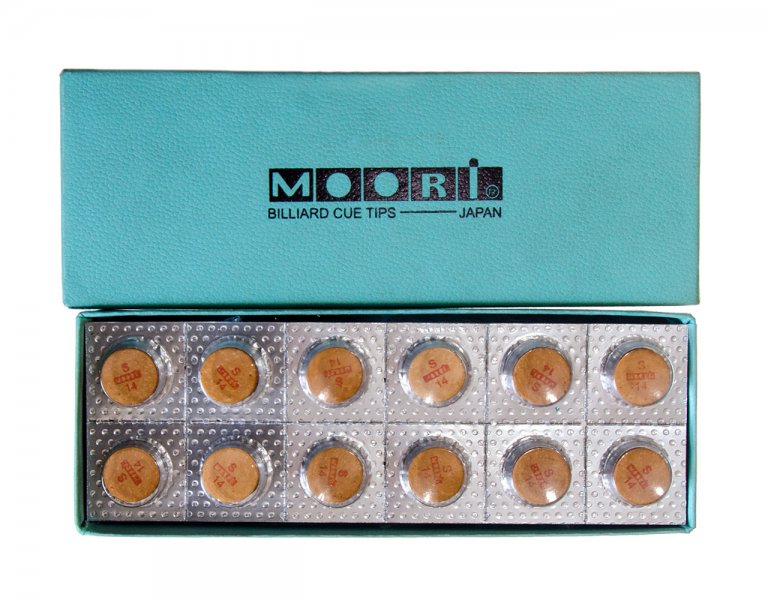 Наклейка для кия "Moori" (S) 14 мм Наклейка для кия "Moori" (S) 14 мм