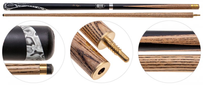 Кий для снукера 2-pc «Riley John Higgins RMOD-13» (натуральный) Кий для снукера 2-pc «Riley John Higgins RMOD-13» (натуральный)