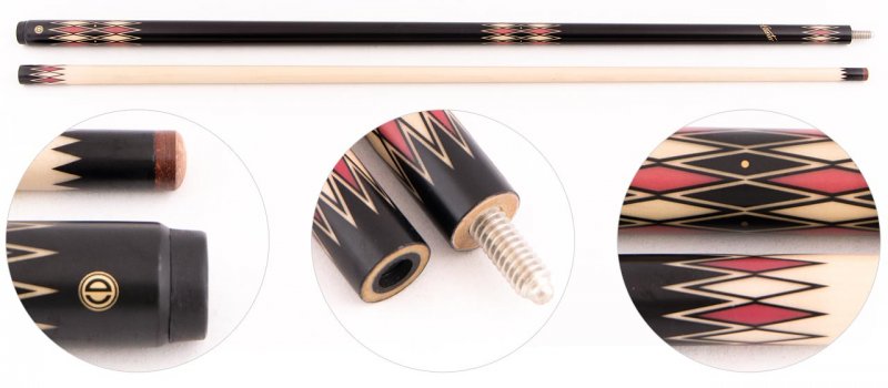 Кий для русского бильярда 2-pc «Cuetec Spike CSP-1» (черный) Кий для русского бильярда 2-pc «Cuetec Spike CSP-1» (черный)