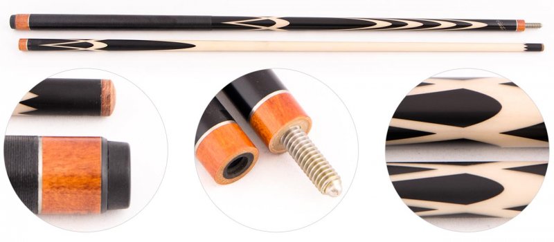 Кий для русского бильярда 2-pc «Cuetec Rus Pro 2008 RP8-5» (черный) Кий для русского бильярда 2-pc «Cuetec Rus Pro 2008 RP8-5» (черный)