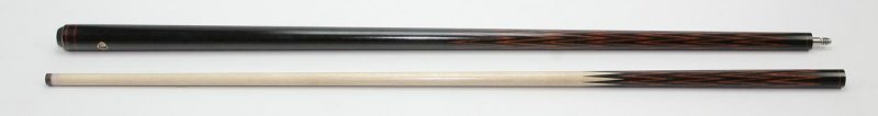 Кий для русского бильярда 2-pc "Элит" (эбен, сатин, граб) корона 8-и перьевая Кий для русского бильярда 2-pc "Элит" (эбен, сатин, граб) корона 8-и перьевая