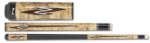 Кий для пула 2-pc "Viking" (коричневый / клен "птичий глаз", снейквуд) Кий для пула 2-pc "Viking" (коричневый / клен "птичий глаз", снейквуд)