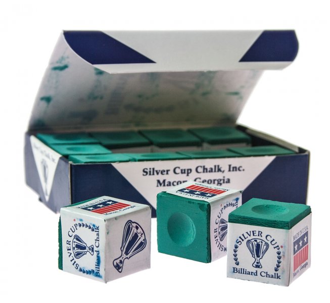 Мел "Silver Cup" (12 шт) зеленый Мел "Silver Cup" (12 шт) зеленый