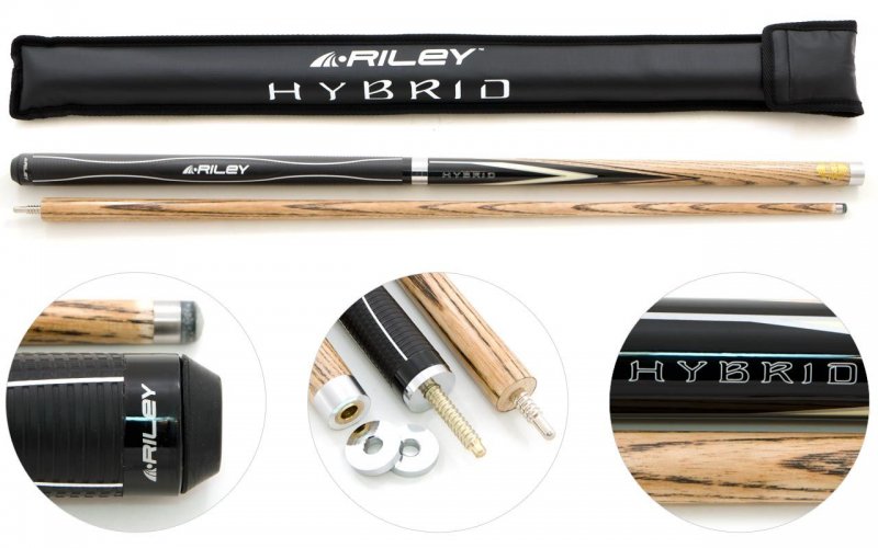 Кий для снукера 2-pc «Riley Hybrid HD-300» (натуральный) Кий для снукера 2-pc «Riley Hybrid HD-300» (натуральный)