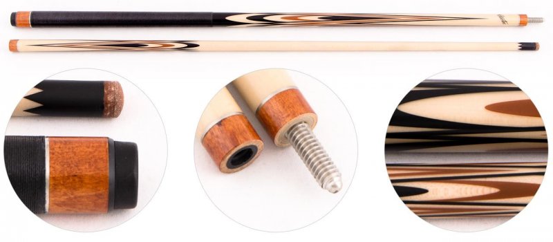 Кий для русского бильярда 2-pc «Cuetec Rus Pro RP8-1» (натуральный) Кий для русского бильярда 2-pc «Cuetec Rus Pro RP8-1» (натуральный)
