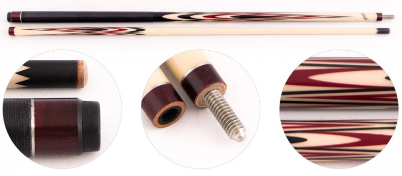 Кий для русского бильярда 2-pc «Cuetec Rus Pro 2008 RP8-2» (натуральный) Кий для русского бильярда 2-pc «Cuetec Rus Pro 2008 RP8-2» (натуральный)