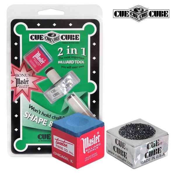 Махровка «Cue Cube» с мелом (блистер) Махровка «Cue Cube» с мелом (блистер)