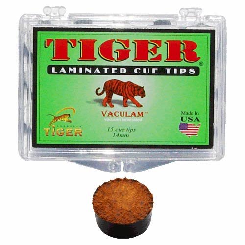 Наклейка для кия "Tiger" (H) 14 мм Наклейка для кия "Tiger" (H) 14 мм