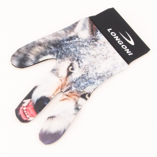 Перчатка бильярдная «Longoni Fancy Wolf» Перчатка бильярдная «Longoni Fancy Wolf»