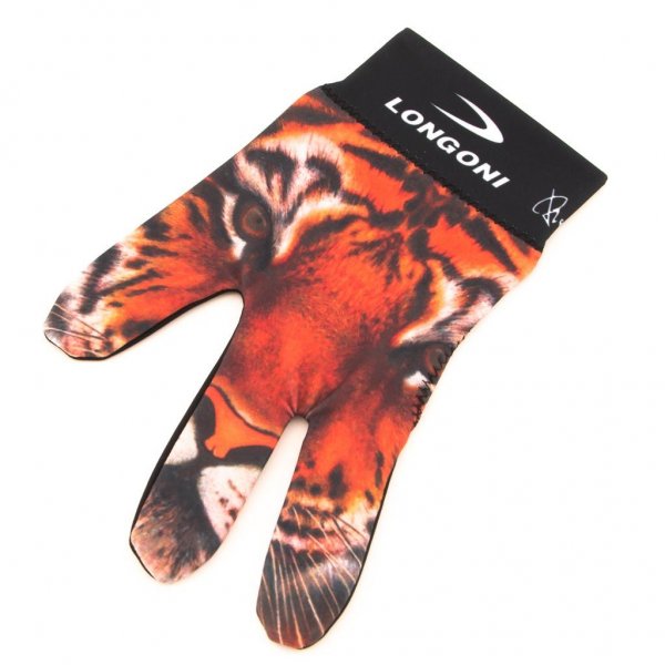 Перчатка бильярдная «Longoni Fancy Tiger» Перчатка бильярдная «Longoni Fancy Tiger»