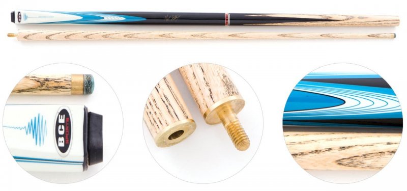 Кий для снукера 2-pc «BCE Mark Selby BSK-3» (натуральный) Кий для снукера 2-pc «BCE Mark Selby BSK-3» (натуральный)