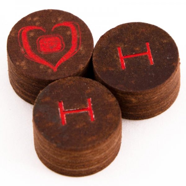 Наклейка для кия "Black Heart" ORIGINALS (H) 14 мм Наклейка для кия "Black Heart" ORIGINALS (H) 14 мм
