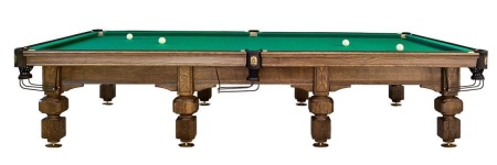 Бильярдный стол для русской пирамиды "Седой граф" (12 футов, ясень, сланец 45мм)