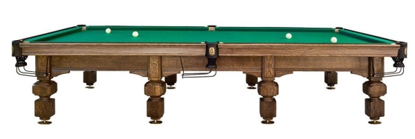 Бильярдный стол для русской пирамиды "Седой граф" (12 футов, ясень, сланец 45мм)