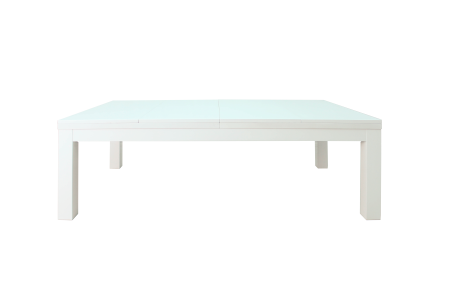 Бильярдный стол для пула "Penelope" 8 ф (белый, со столешницей)