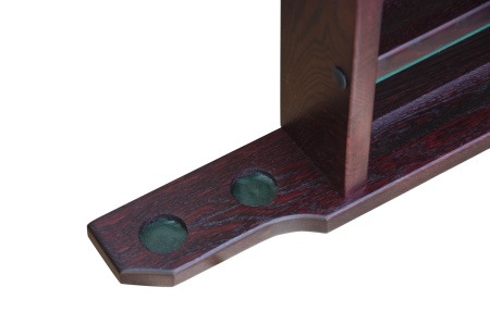 Киевница настенная универсальная из ясеня (цвет махагон, 85 х 63 х 9 см)