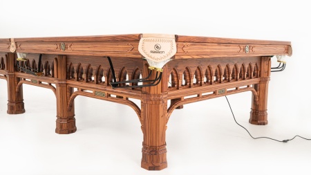 Стол / снукер "Gothic Dynasty" 12 ф (плита 50 мм в комплекте с аксессуарами) с системой подогрева плит и подсветкой