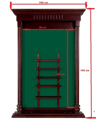 Киевница навесная "Tower" (черный орех)