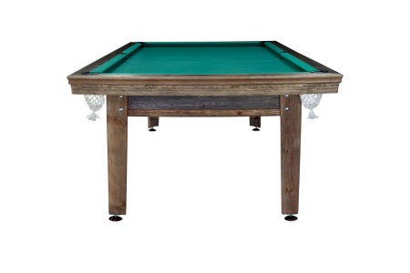 Бильярдный стол для русской пирамиды "Сильвер" (8 футов, сосна, ЛДСП 16 мм, разобранный)