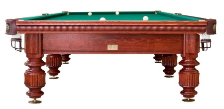 Бильярдный стол для русской пирамиды "Маркиз" (9 футов, ольха, борт ясень, сланец 25мм)