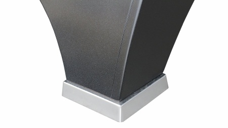 Бильярдный стол для пула "Rasson OX" 9 ф (черный, сланец 30 мм)