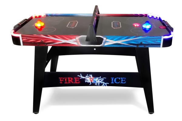 Игровой стол - аэрохоккей "Fire & Ice" 4ф D