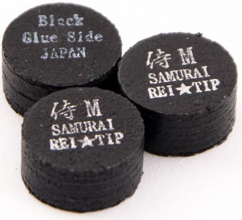 Наклейка для кия «Rei Samurai Black» (M) 14 мм