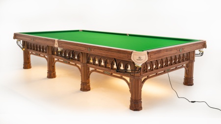 Стол / снукер "Gothic Dynasty" 12 ф (плита 50 мм в комплекте с аксессуарами) с системой подогрева плит и подсветкой