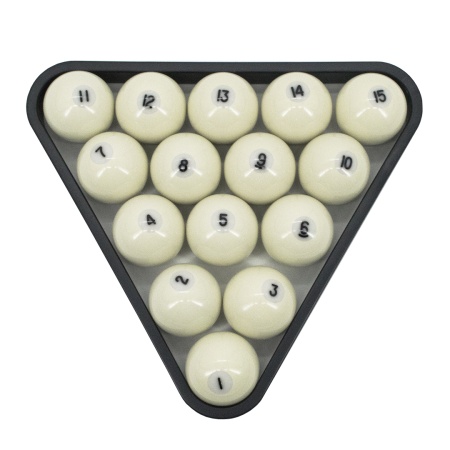 Треугольник 60 мм «Rus Pro» (черный пластик, 9 мм)