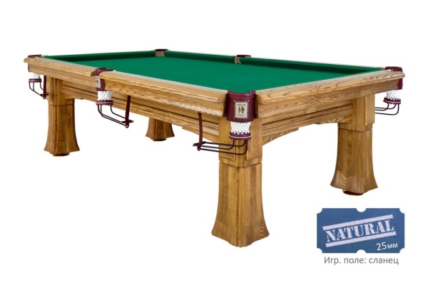 Бильярдный стол для пула "Самурай" (8 футов, ясень, сланец 25мм)