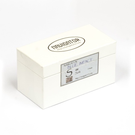 Наклейка для кия "Navigator Blue Impact" (S) 14мм