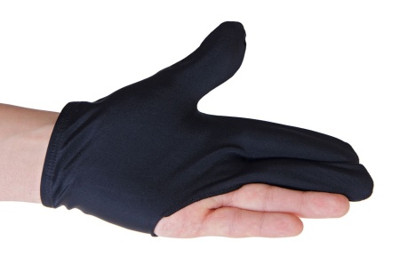 Перчатка бильярдная «Dynamic Pro» (черная)