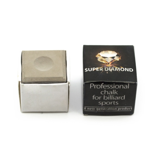 Мел «Super Diamond Grey» (серый) черная коробка