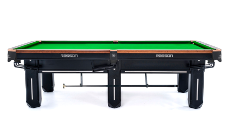 Стол / китайский пул "Rasson Sword II" 9 ф (черный, плита 45 мм в комплекте c аксессуарами + сукно)