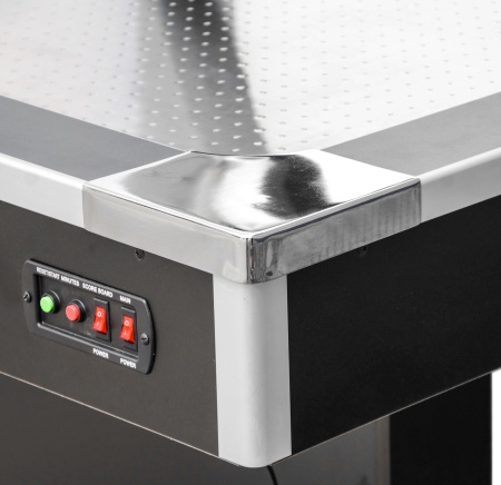 Аэрохоккей "BLACK DIAMOND" 7 ф (214 х 122 х 79 см, черный)