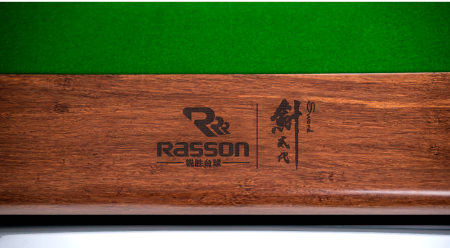 Стол / китайский пул "Rasson Sword II" 9 ф (черный, плита 45 мм в комплекте c аксессуарами + сукно)