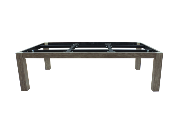 Бильярдный стол для пула "Penelope" 8 ф (серебристый, со столешницей)