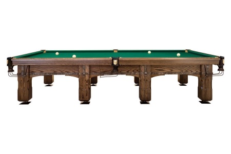 Бильярдный стол для русской пирамиды "Витязь-Премиум" (12 футов, ясень, сланец 45мм)