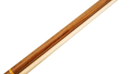 Двухсоставной бильярдный кий для русской пирамиды Classic "W-6063" (коричневый)