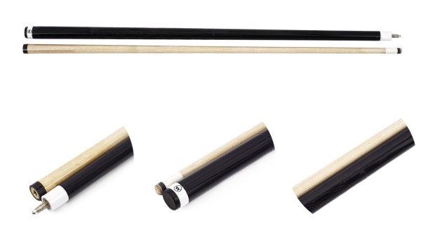 Кий для пирамида 2-pc "W-6020"  цвет черный