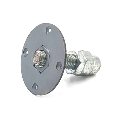 Опора регулируемая / пирамида полимер D14 см, квадрат