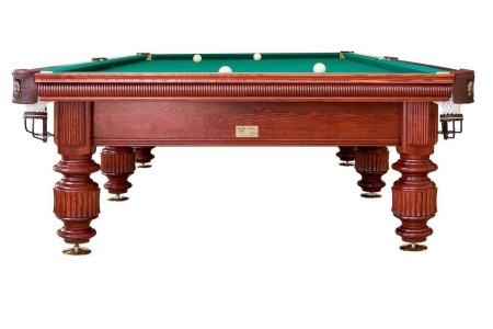 Бильярдный стол для русской пирамиды "Маркиз" (10 футов, ольха, борт ясень, сланец 38мм)