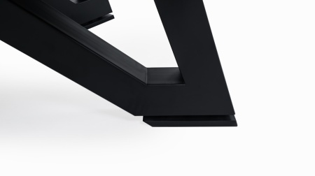 Стол / пул "Rasson Wolf" 9 ф (черный, сланец 25 мм) в комплекте с плитой, аксессуары + сукно