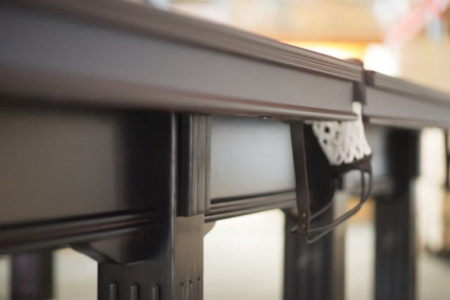 Бильярдный стол для русской пирамиды "Classic Quadro" (12 футов, махагон)