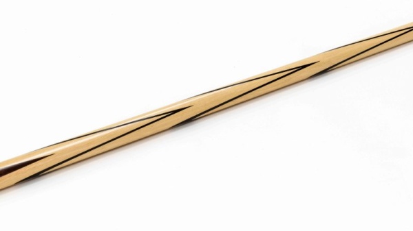 Кий для русского бильярда 1-pc "Классика" (коричневый граб, мореный граб, граб) 6 запилов