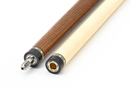 Кий / пирамида 2-pc "Vantex" (макасар, термоясень, граб)