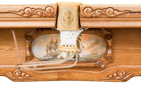 Бильярдный стол для снукера "Адмирал" (12 футов, ясень, сланец 45мм)