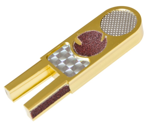 Точилка для наклейки "Ulti Mate" золотистая